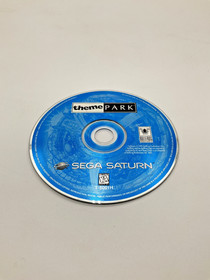 Theme Park - Item and Box - Good Condition - Tested and Working - Sega Saturn