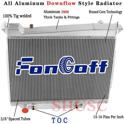 DPI2609 4 Rows Radiator For 2003-2004 Ford Expedition Lincoln Navigator 5.4L V8