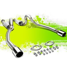 For 96-04 Mustang V8 Dual 4 Oval Tip Polished Stainless Steel Catback Exhaust For 96-04 Mustang V8 Dual 4 Oval Tip Polished Stainless Steel Catback Exhaust