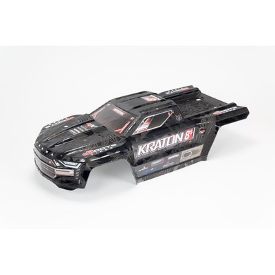 ARRMA KRATON 8S Finished Body Black ARA409008 Car/Truck  Bodies wings & Decals