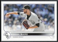 2022 Topps Daniel Bard Colorado Rockies #167