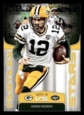 2019 SCORE AARON RODGERS FS-15 MINT FANTASY STARS FOOTBALL GREEN BAY PACKERS