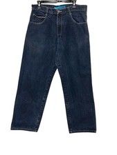 Vintage WCKD Denim Skater Wide Leg Jeans 34x30 Medium Wash Baggy Denim Y2K Raver