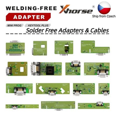 Xhorse Solder Free Adapters for Mini Prog, VVDI Prog, Multi Prog, Key Tool Plus