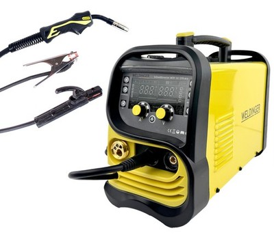 MIG/MAG-Schweißinverter MEW 161 SYN eco synerg. WELDINGER Schutzgasschweißgerät