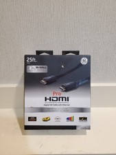 GE 25 ft 1080P Full HD HDMI To HDMI Cable