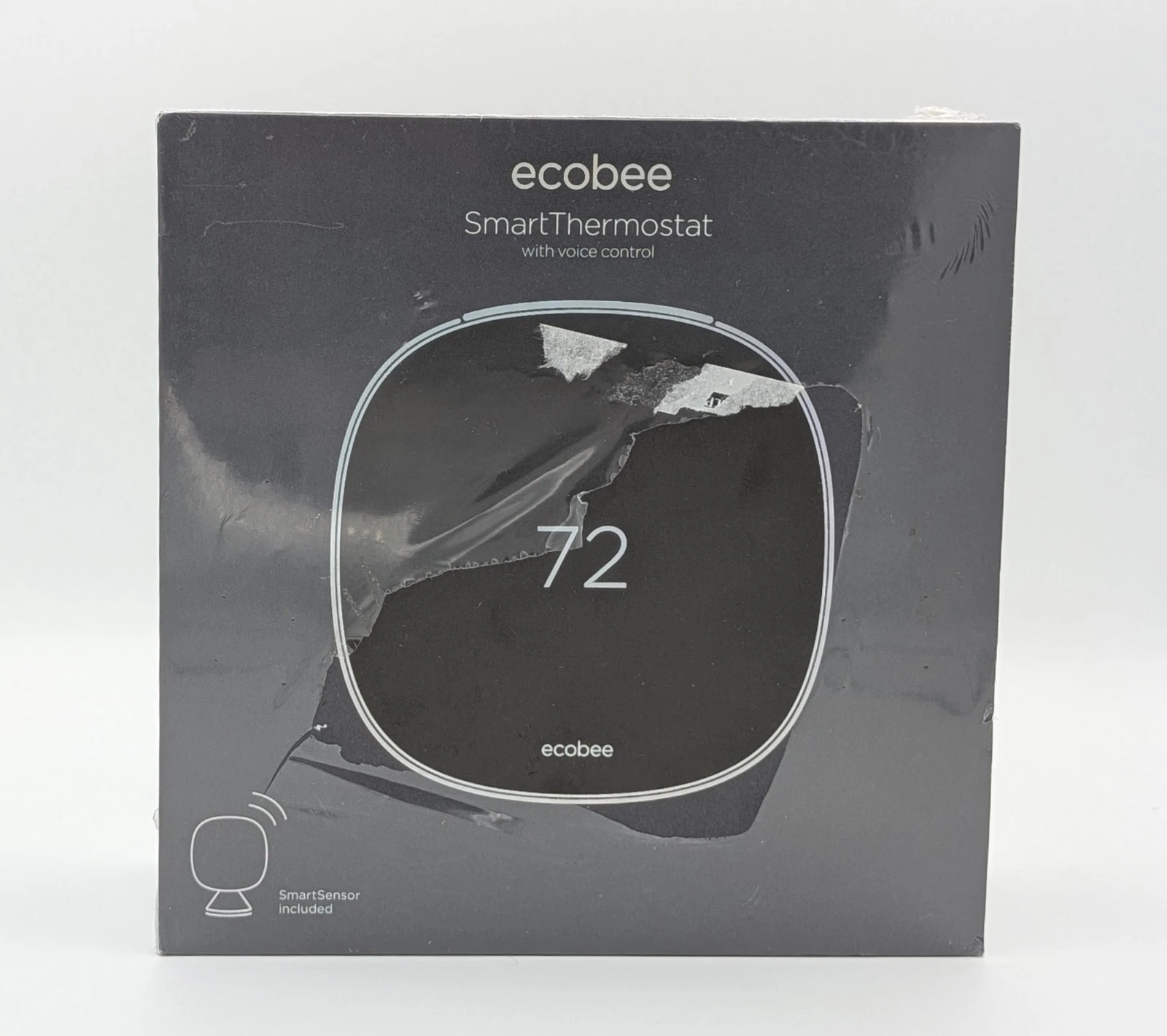 ecobee - Smart Thermostat with Voice Control - Black Model:EB-STATE5-01. New
Opens in a new window o
