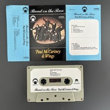 PAUL MCCARTNEY & WINGS - BAND ON THE RUN - TAPE CASSETTE ALBUM