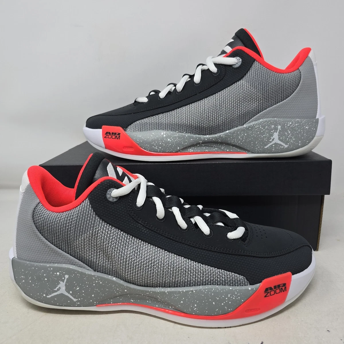 Jordan Luka .77 Off Noir/Particle Grey/Bright Crimson/White for