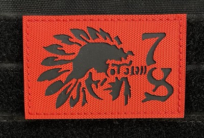 One 7 Six Redman NVG Navy SEAL Devgru Red Squadron Reflective