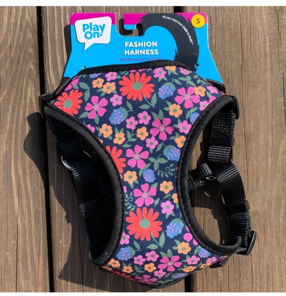 Dog Harness | NWT | FLORAL | Size Small | PLAY ON!