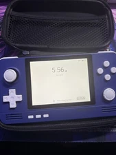 Retroid Pocket 2+ Plus Handheld Gaming Console Purple/Indigo Comes With Case