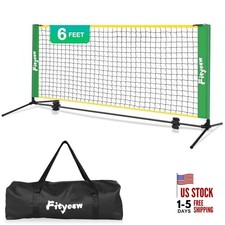 6FT Small Mini Pickleball Net Portable Outdoor Driveway Net  Indoor No racket