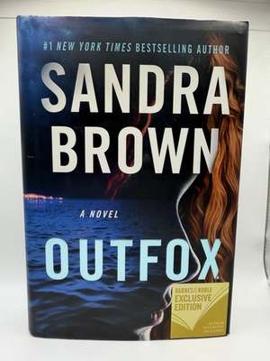 #ad Outfox By Sandra Brown Barnes amp; Noble Exclusive Edition Hardcover $15.00
