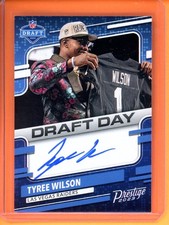 Tyree Wilson Draft Day Signatures Rookie Auto 2023 Panini Prestige #DDS-TW
