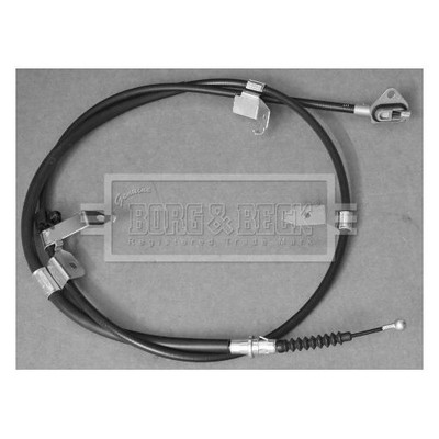 BORG & BECK Cable Pull, parking brake BKB3392