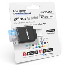 Micro SD Card Reader for iPhone 17/16/15, iPad, Android, Mac, PC, Laptop, USB...