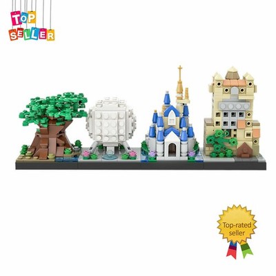 Iconic Theme Park Lite Version 529 Pieces Building Toys Set MOC Build Gift
