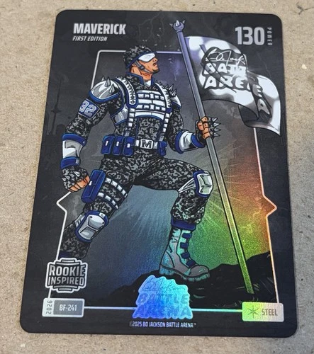 2026 Battle Arena Maverick Cooper Flagg Steel Foil 1st Edition RC Mavericks