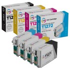 <!--F#f_0-->LD 4PK Replacement for Epson 127 Extra HY Ink Set Black Cyan Magenta Yellow<!--F/-->