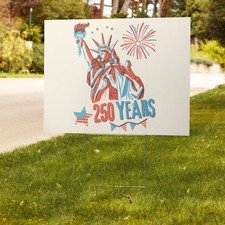 USA 250th Anniversary Yard sign 4th of July