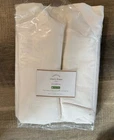 Pottery Barn Emery Linen 50x96 cotton lined drape panel curtain WHITE 50 96