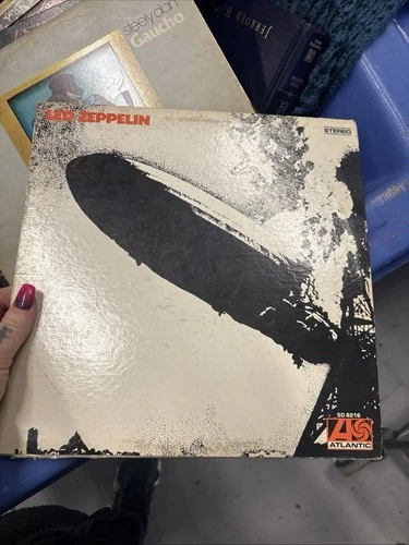 LED Zeppelin II Vinyl LP Record Album, Atlantic 1969, SD 8236