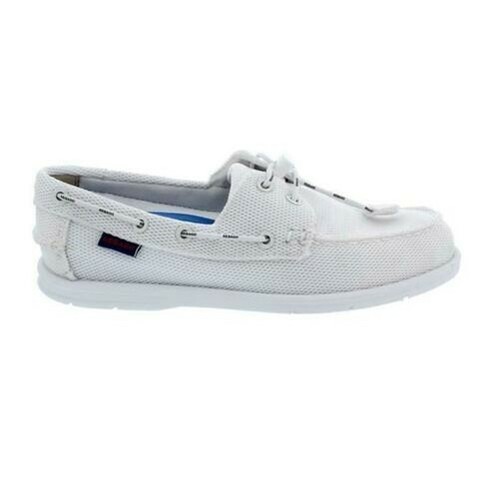 Sebago Naples Tech Boat Shoes White EU 39
