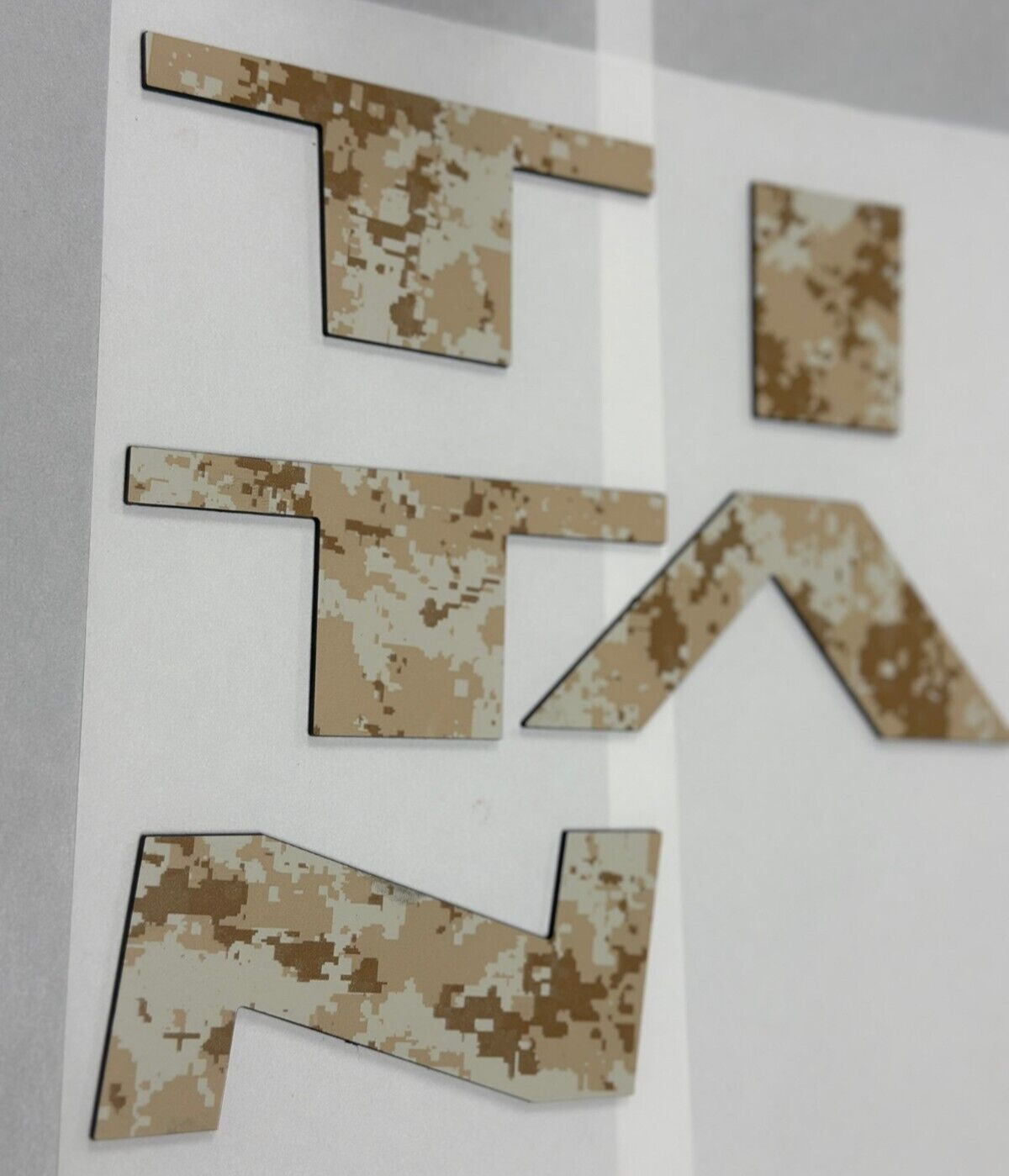 DESERT STORM Letters Nissan Titan Hood Grill ABS Plastic 2016 2017 2018 2019