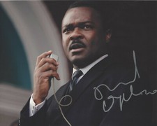 DAVID OYELOWO SIGNED AUTHENTIC 'SELMA' MARTIN LUTHER KING JR 8X10 PHOTO 3 w/COA 
