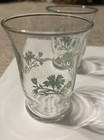 5 Vintage Libbey Floral Juice Glasses 3 1/8" — photo 2