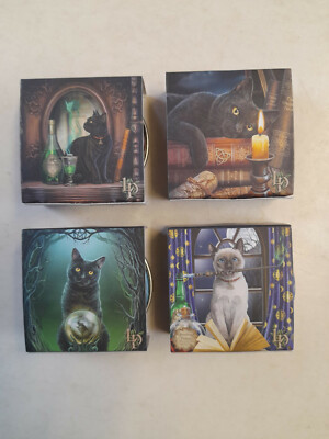 Magischer Katzen Lippenbalsam in Dosen süßes Glanz Design Geschenk verzauberte Haustiere Hexe Kätzchen