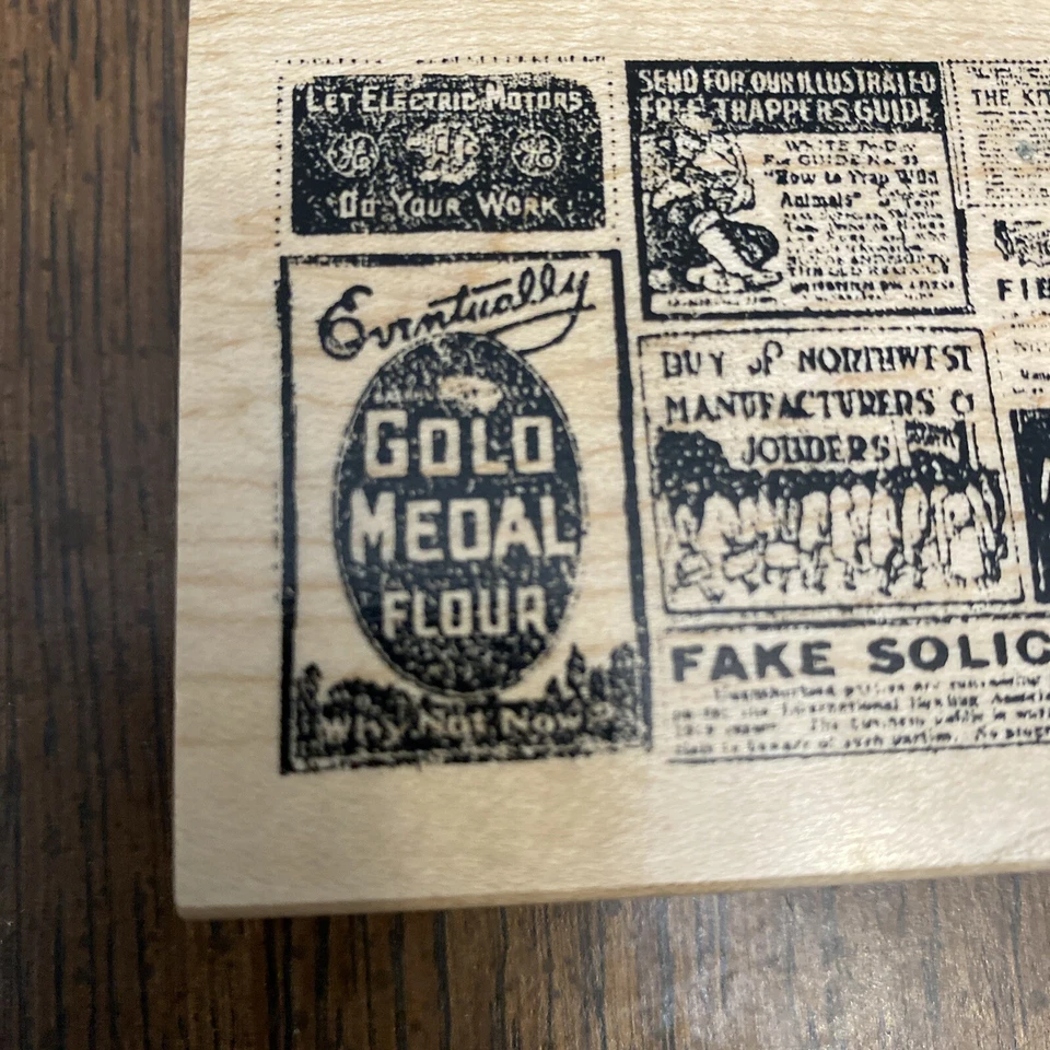 Etiquetas PUBLICIDAD Collage sello de goma por CLUB SCRAP Foto 2 de 4