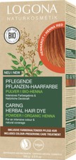 LOGONA Pflegende Pflanzen-Haarfarbe Pulver Hennarot 100g - Naturkosmetik