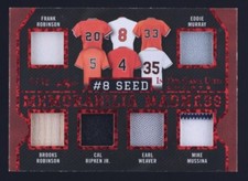 2022 ⚾ Leaf In the Game Memorabilia Madness 12 Relics Ripken Jr.  Robinson #/30