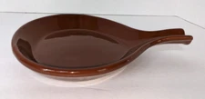 Vintage Laredo Brown DIVERSIFIED CERAMICS Skillet Server with Handle DC 21 S