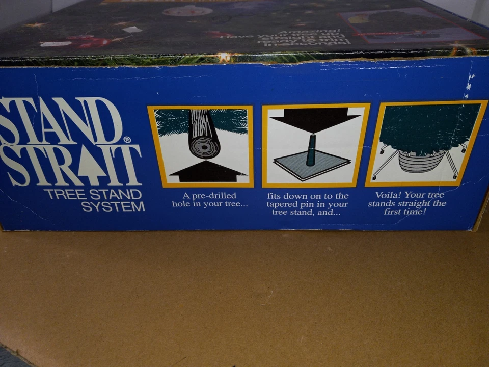 Stand Strait SUPER Christmas 6-10 Foot Tree Stand RS-107+ Tree Removal Bag *READ - Image 3 of 4