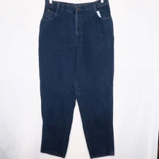 Vintage Gitano Womens High Rise Mom Jeans 80s 18x31 Tall Retro Tapered Med Wash