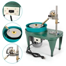 2800RPM Gemstone Grinding Jewelry Lapidary Cutting Polisher Gem Faceting Machine