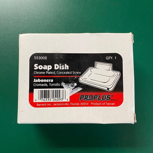 Seifenschale Pro Plus - verchromte verdeckte Schrauben Modell 553002 - Neu im Karton - Bild 5 von 5