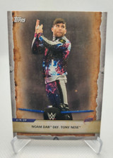 2020 Topps WWE Road to Wrestlemania #6 Noam Dar def. Tony Nese wrestling card