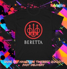 New BERETTA Firearms Guns Logo T-Shirt Best American Men's Tee Shirt