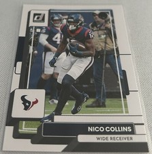 2022 Donruss Football Nico Collins Houston Texans base card #40
