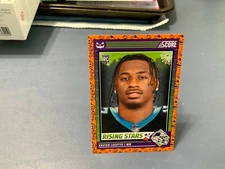 2024 SCORE A TREAT ORANGE PUMPKINS ROOKIE CARD RC 49 XAVIER LEGETTE PANTHERS