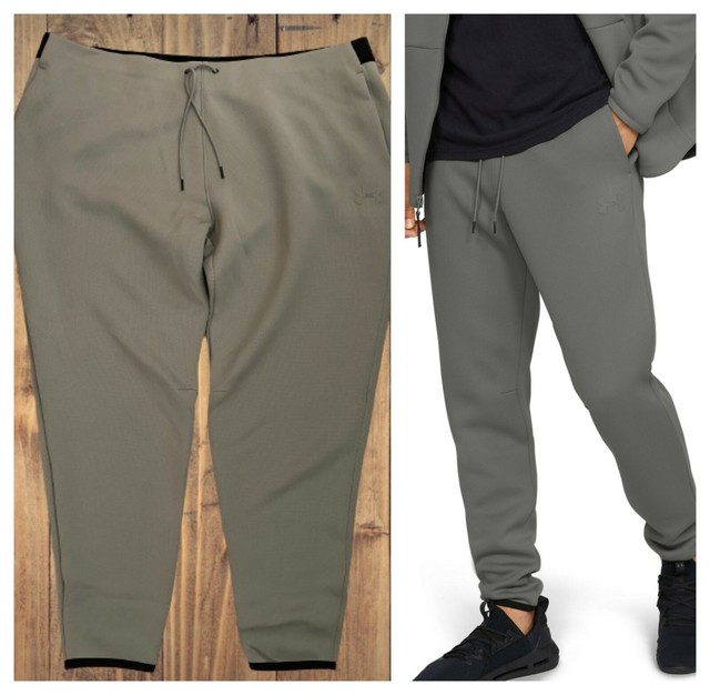 4xl Under Armour Men's UA Move Athletic Jogger Pants Gray Zip Pockets for sale online | eBay