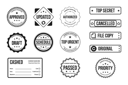 Digital Stamp Designs - Any Size and Shape - Any File Format - Vector Files - Picture 3 of 3