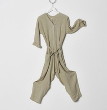 Black Crane Painters Jumpsuit US $389 Cream Beige S Totokaelo La Garçonne