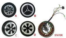 6.5" 8.5" Smart Mini Two-Wheel Scooter Tire Hub Motor 2-Wheel 6" 8" Stator