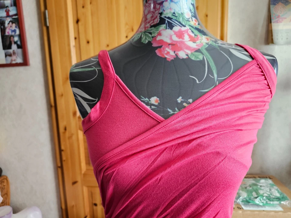 Sexy Minikleid beach time Größe 34 Pink NEU - Bild 2 von 4