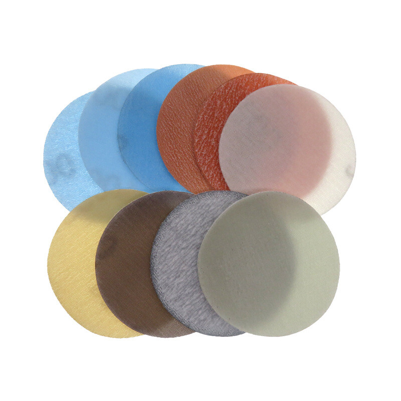 2 Inch Fine Soft 600-5000 Grit Sanding Discs Wet Dry Hook and Loop Sandpaper Pad